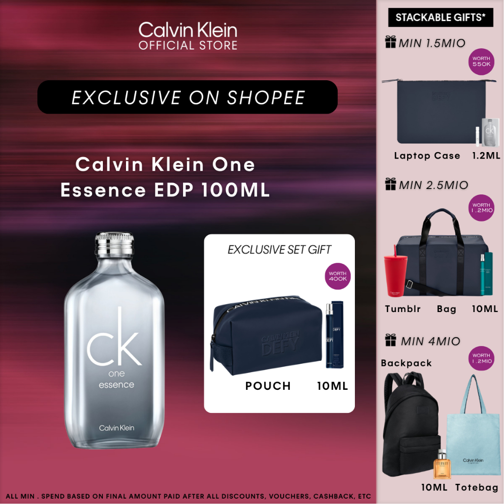 Calvin Klein CK One Essence 30th Anniversary Parfum EDP - For Everyone (Unisex Perfume Fragrance Min