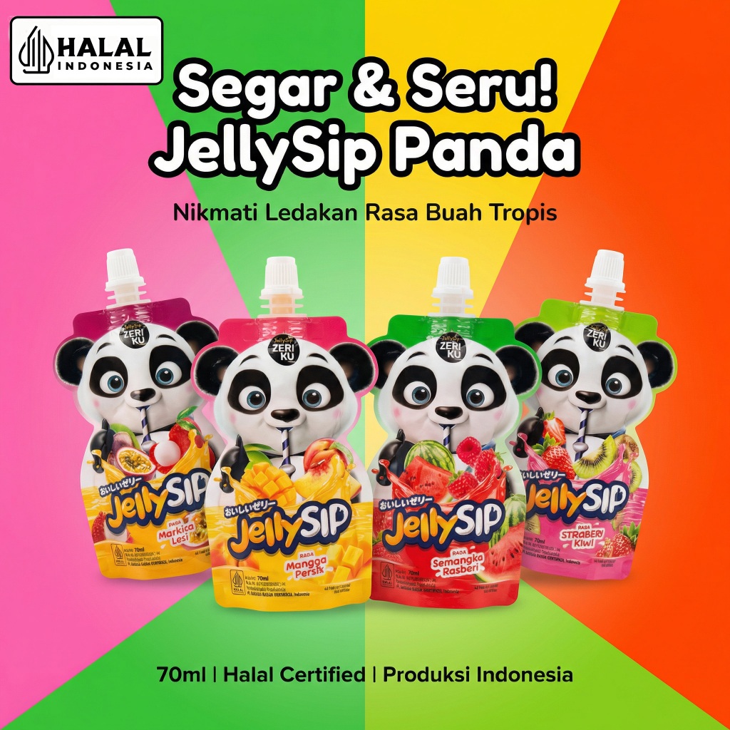[COD][HALAL] KONJAC Jelly Sip Mix 10 Pcs - Camilan Diet Rendah Kalori & Kaya Serat. Snack Sehat  Unt