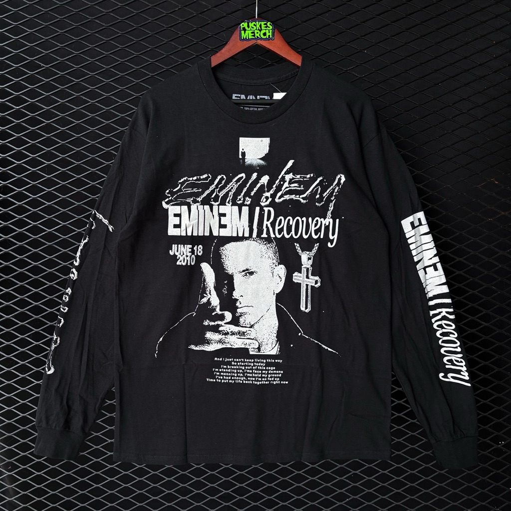 Official Eminem - Recovery Longsleeve