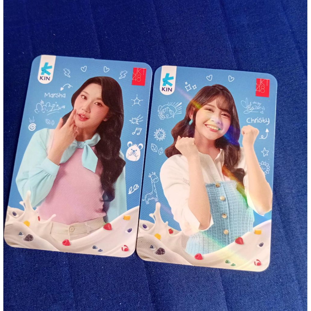 Photocard JKT48 Kin Yoghurt Vol.1 Vol.2 | Cute PC | Idol | Official | Photocard Christy Kin Yoghurt|
