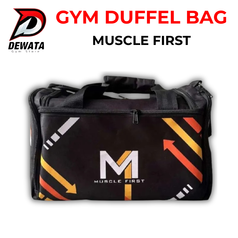 Muscle First M1 Premium DUFFLE BAG - Tas Gym Olahraga Fitness Official Merchandise