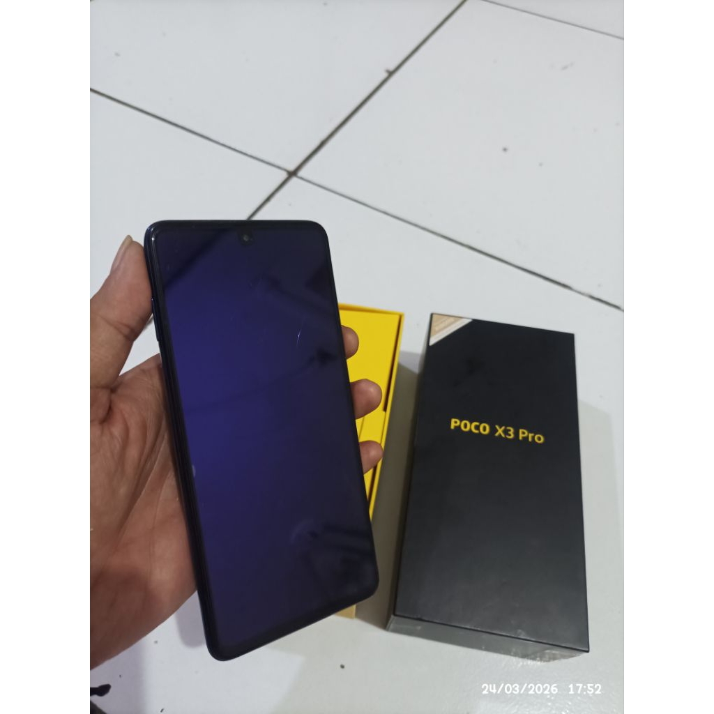 hp xiaomi poco x3 pro ram 8/256 (matot)