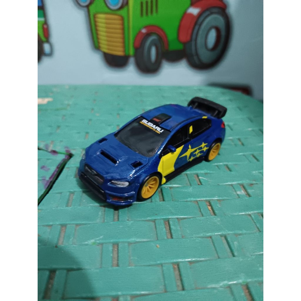 hotwheels subaru ban karet