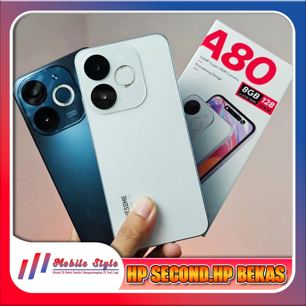 iTel A80 Ram 4 Rom 128GB Second Mobile Style Store