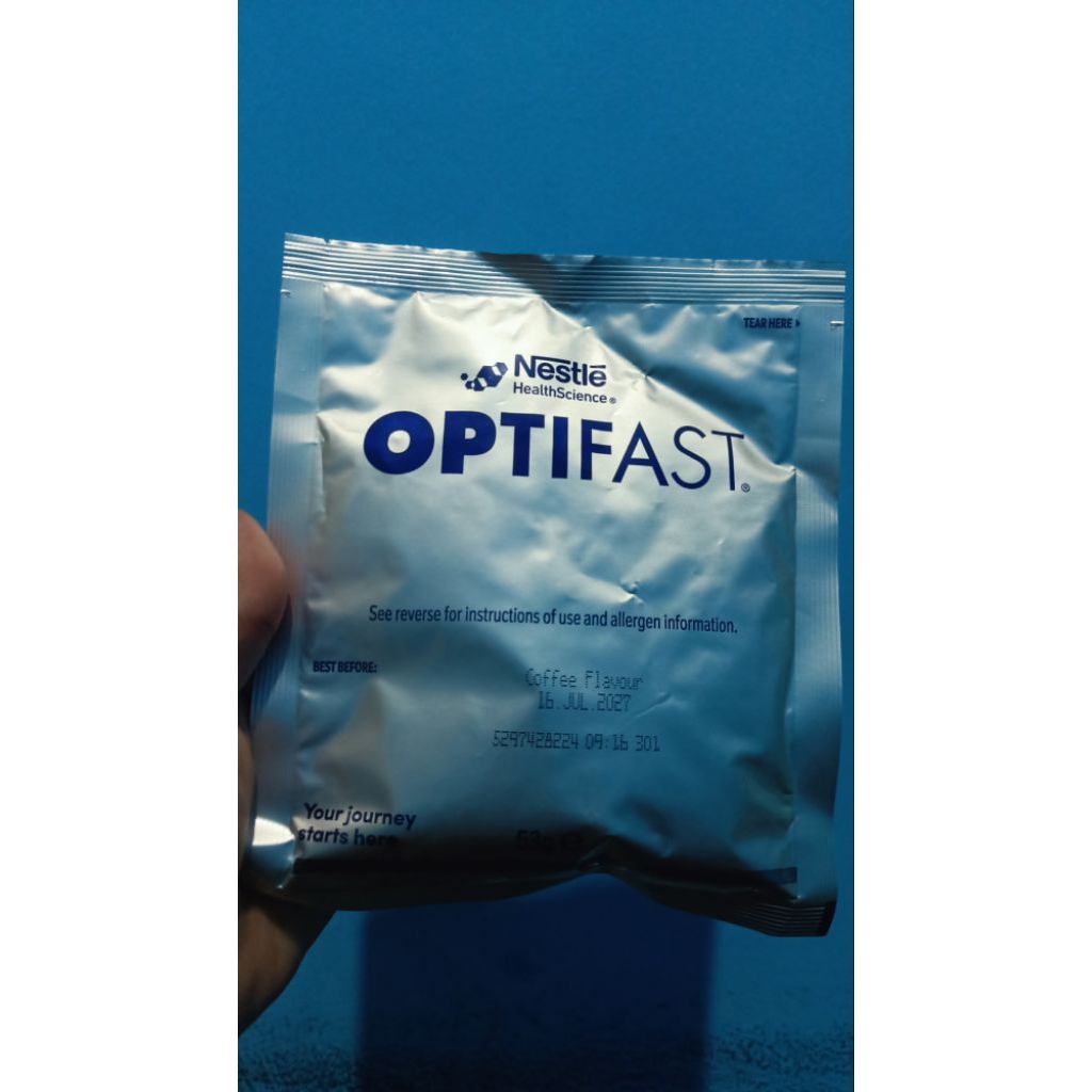 Nestle Optifast Very Low Calorie Diet Shake Susu per sachet 53gr tanpa dus