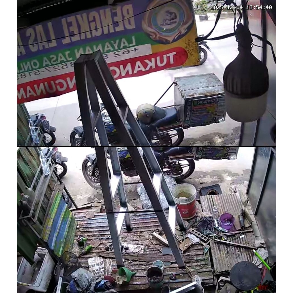 tangga lipat baja ringan