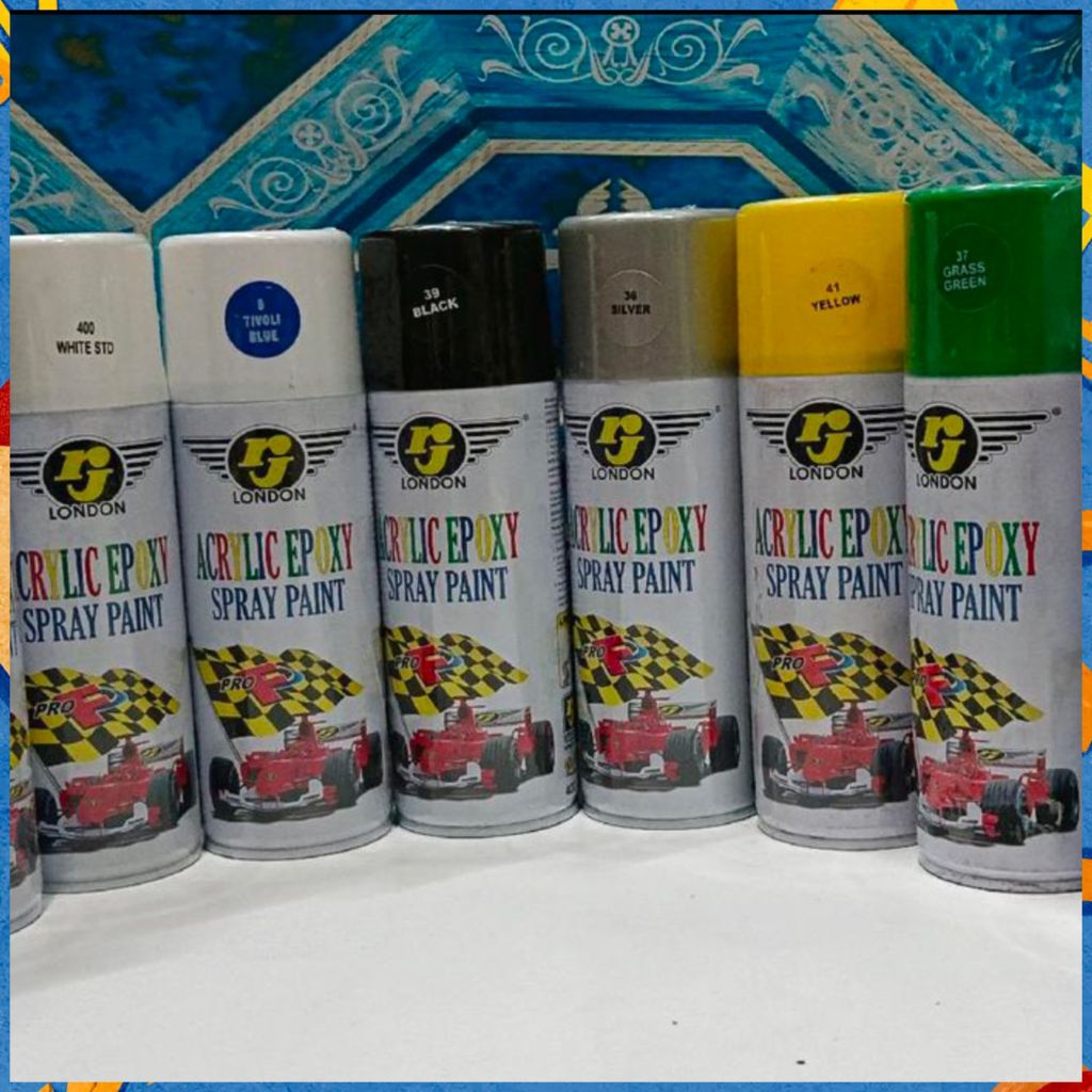 RJ LONDON CAT SEMPROT ACRYLIC EPOXY 400CC CAT SEPEDA MOTOR