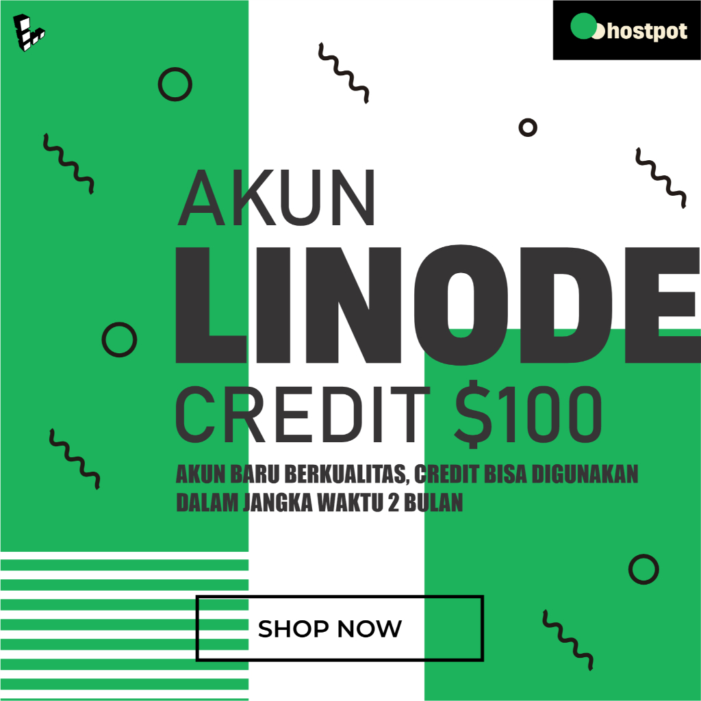 AKUN LINODE CREDIT $100 2 BULAN BERKUALITAS