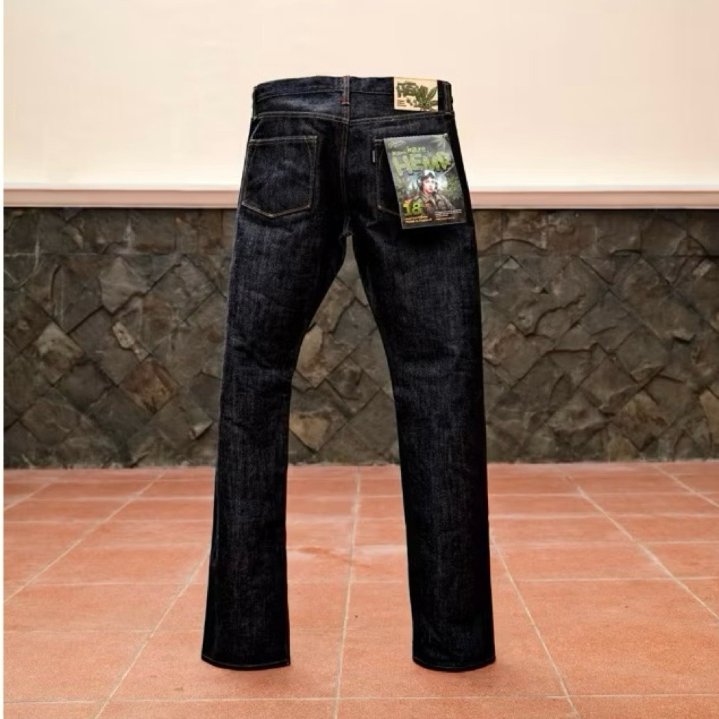 ADELAIDE DENIM - HEMPBLEND KAMIKAZE 18.8oz