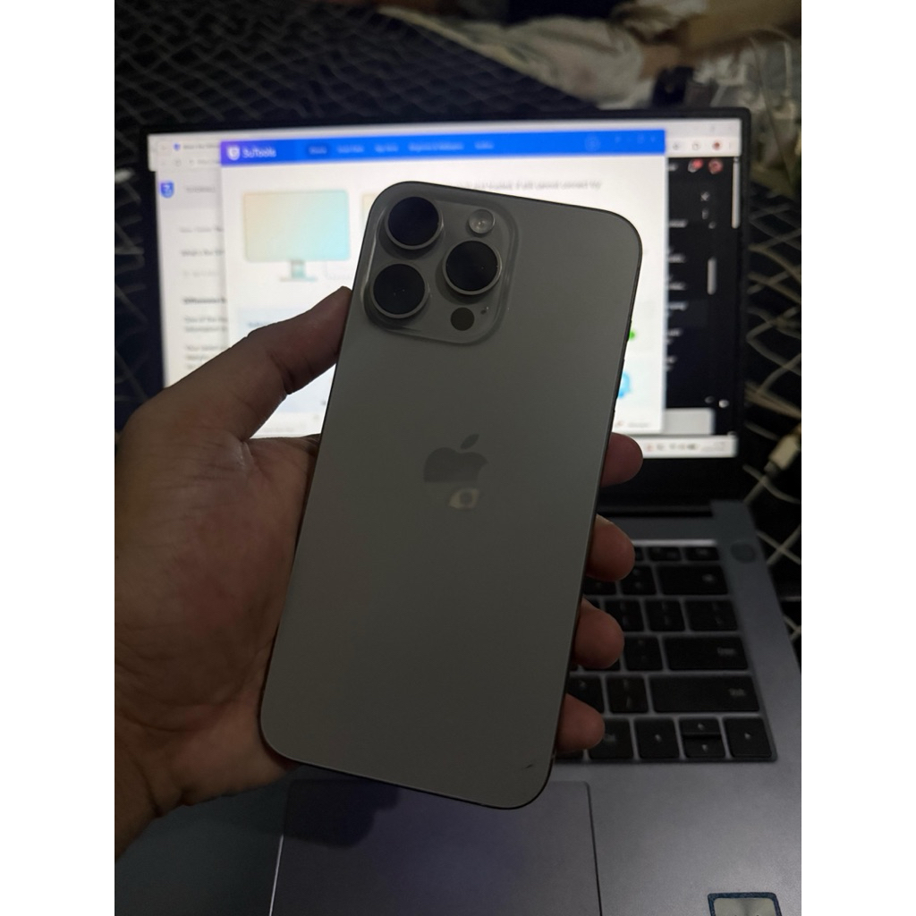 iphone 15 promax 1TB ex ibox lock icloud bukan normal