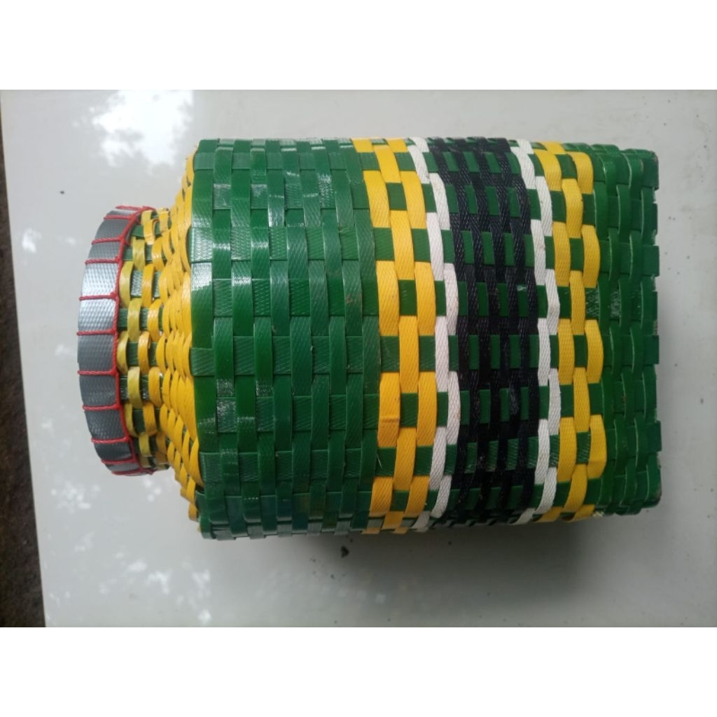 kembu /kepis Korang ikan ukuran 2kg sampe 10kg anyaman plastik free sabuk pinggang