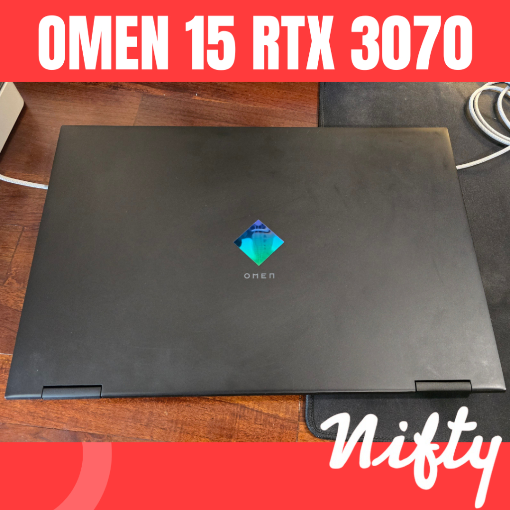 HP Omen 15 RTX 3070 32GB 1TB I7 10750h ek1035tx