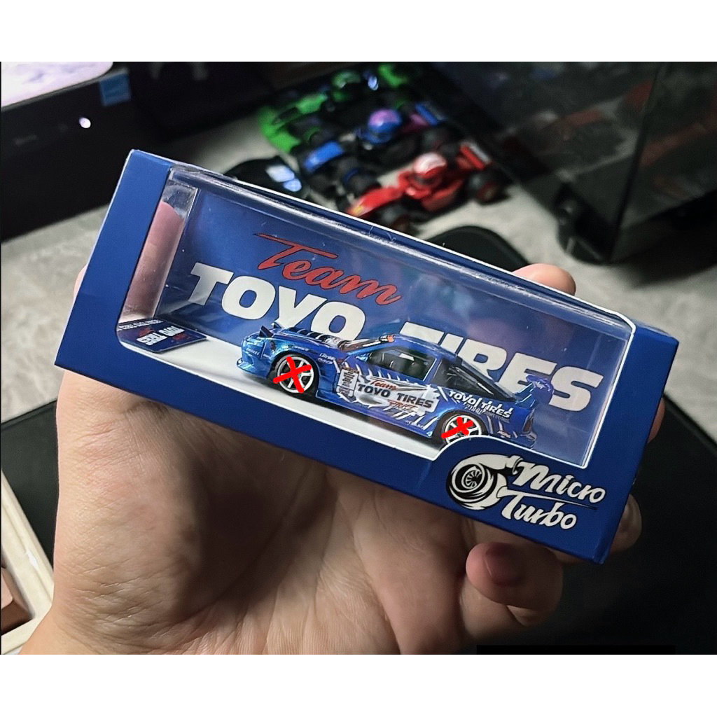 180sx toyotires micro turbo 1:64