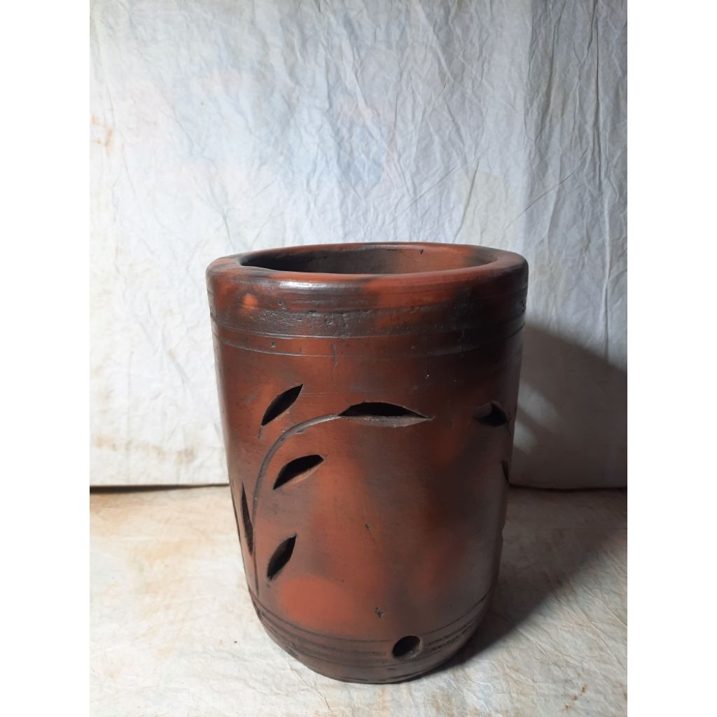 Pot Anggrek Gerabah D15cm | Gerabah Bayat
