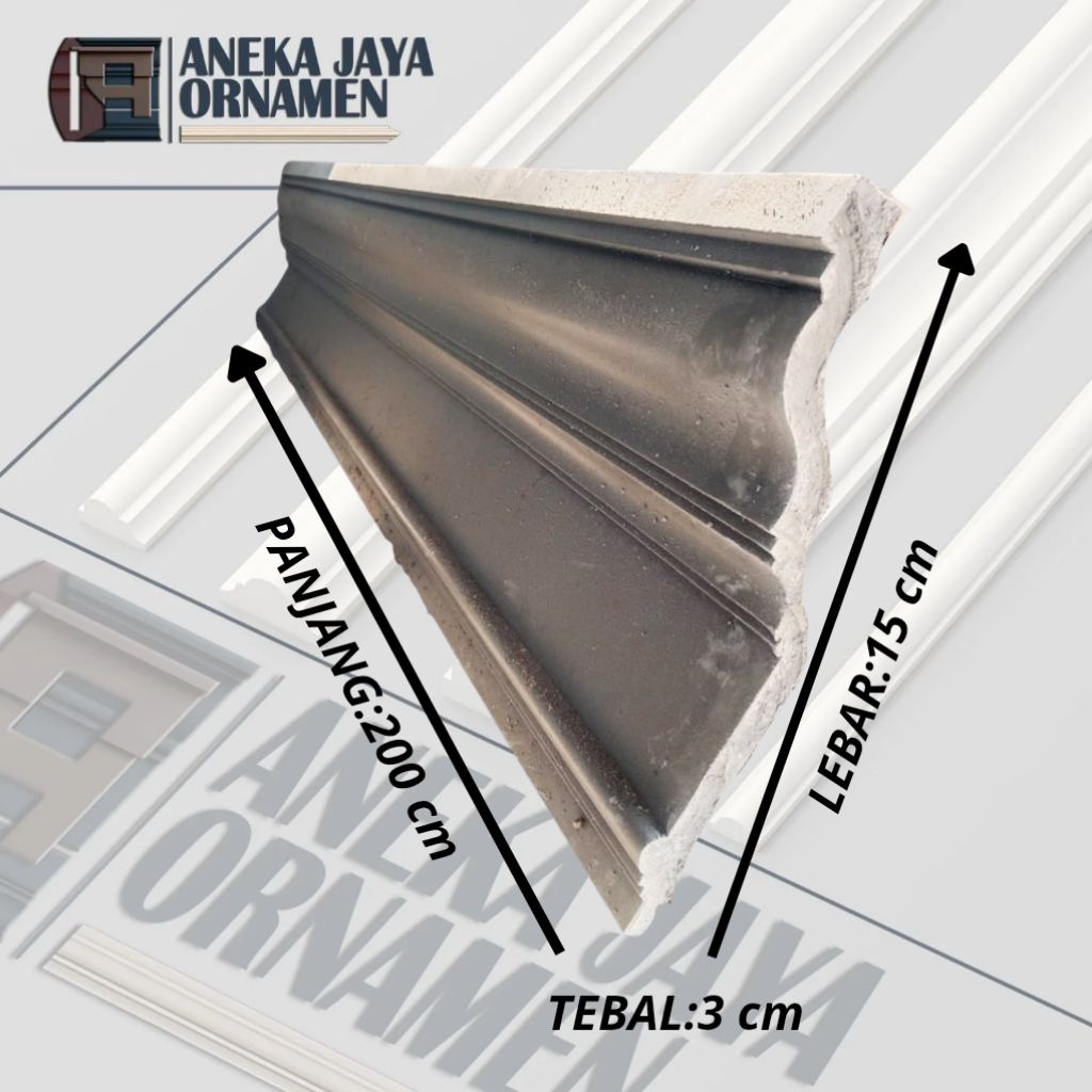 Lis plang profil beton