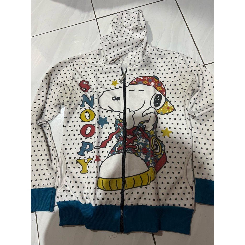 jaket snoopy wanita