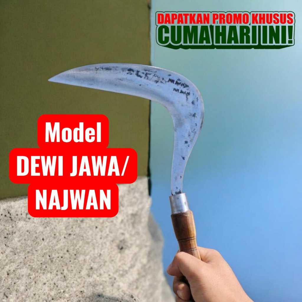 Arit Rumput Super Tajam Model Jawaan Premium