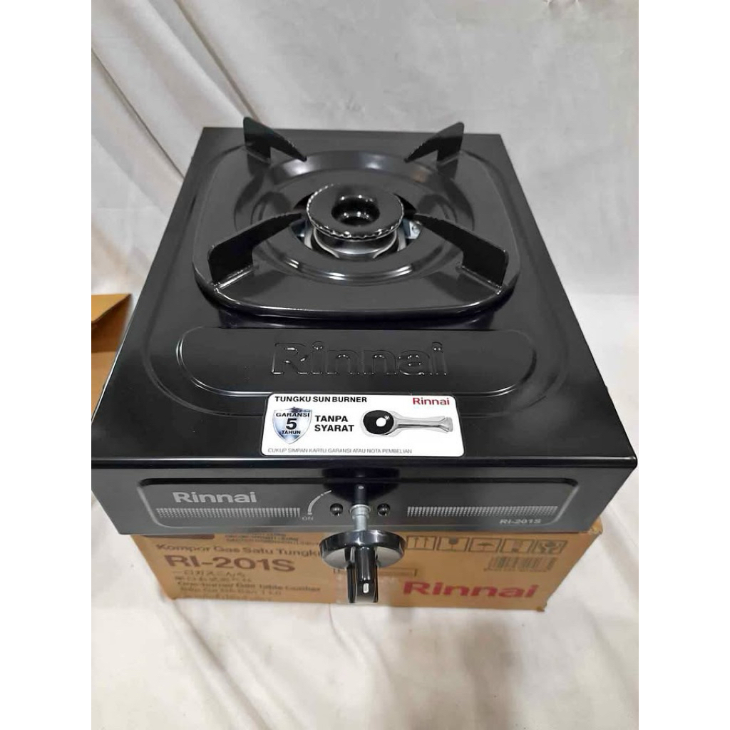 kompor gas 1 tungku rinnai RI 201s/ kompor RINNAI 1 tungku/kompor gas terbaru /promo kompor gas/komp