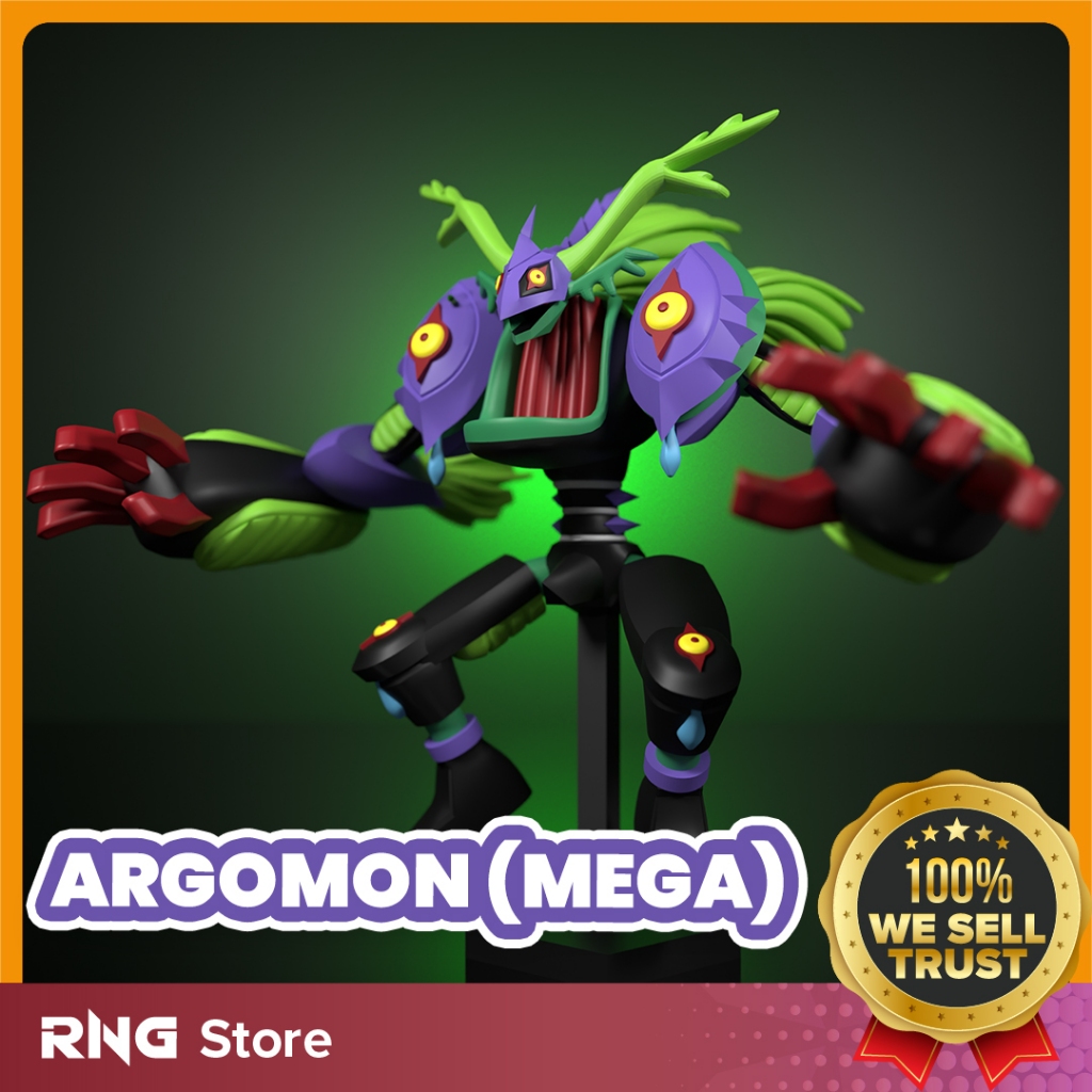 Argomon Mega Digimon Figure Toys Statue Action Figure