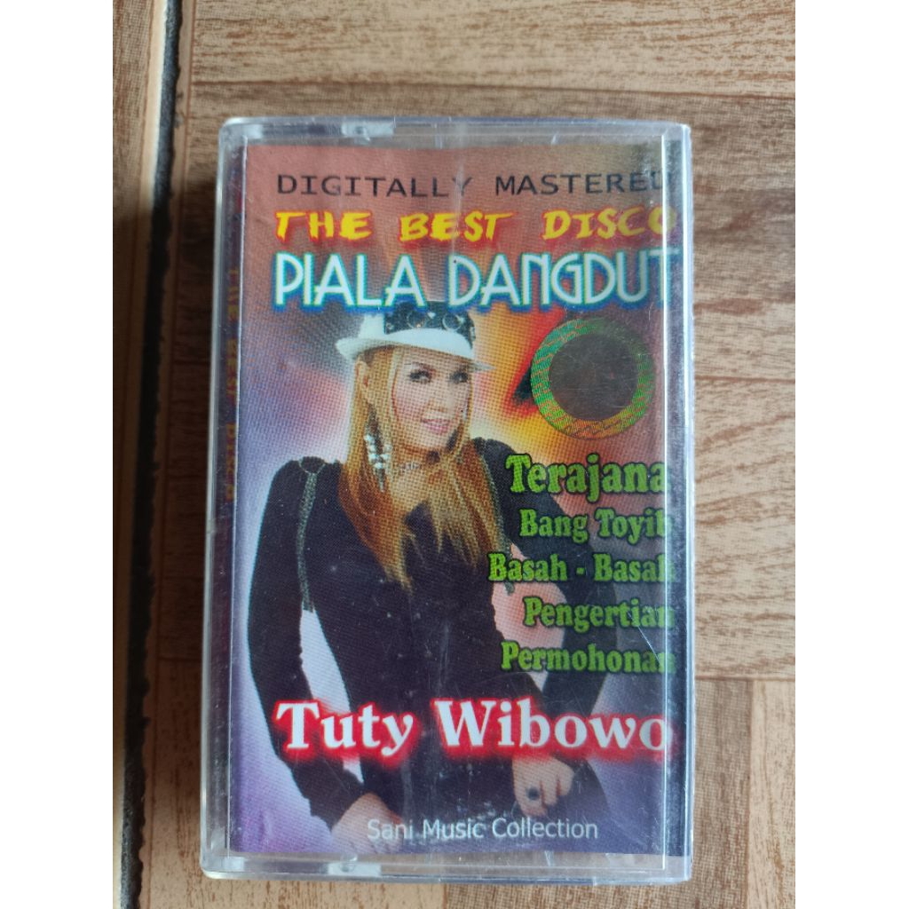 kaset pita the best disco piala dangdut TUTY WIBOWO