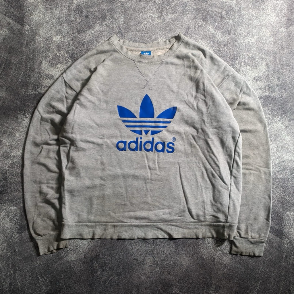 Crewneck Jacket Adidas Big Logo Second Original