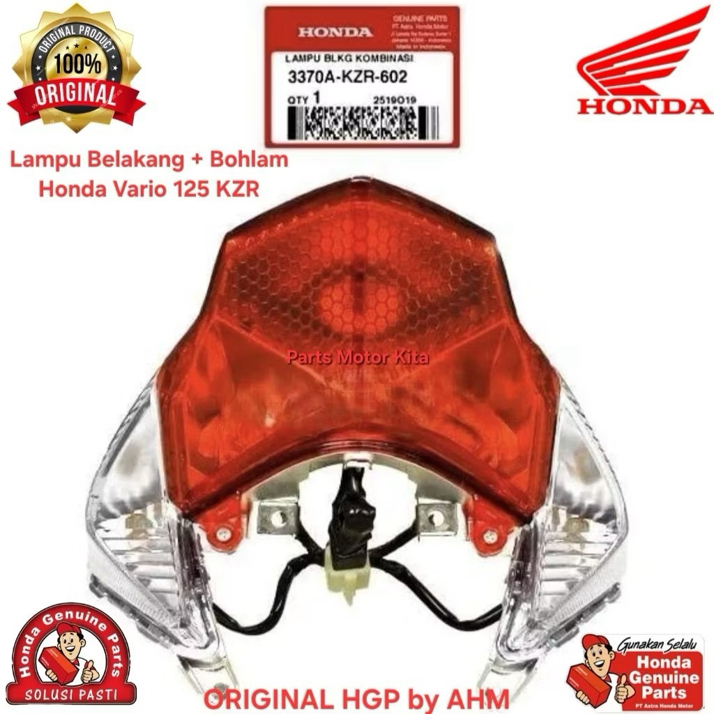 Lampu belakang Honda Vario 125 KZR - 3370AKZR602