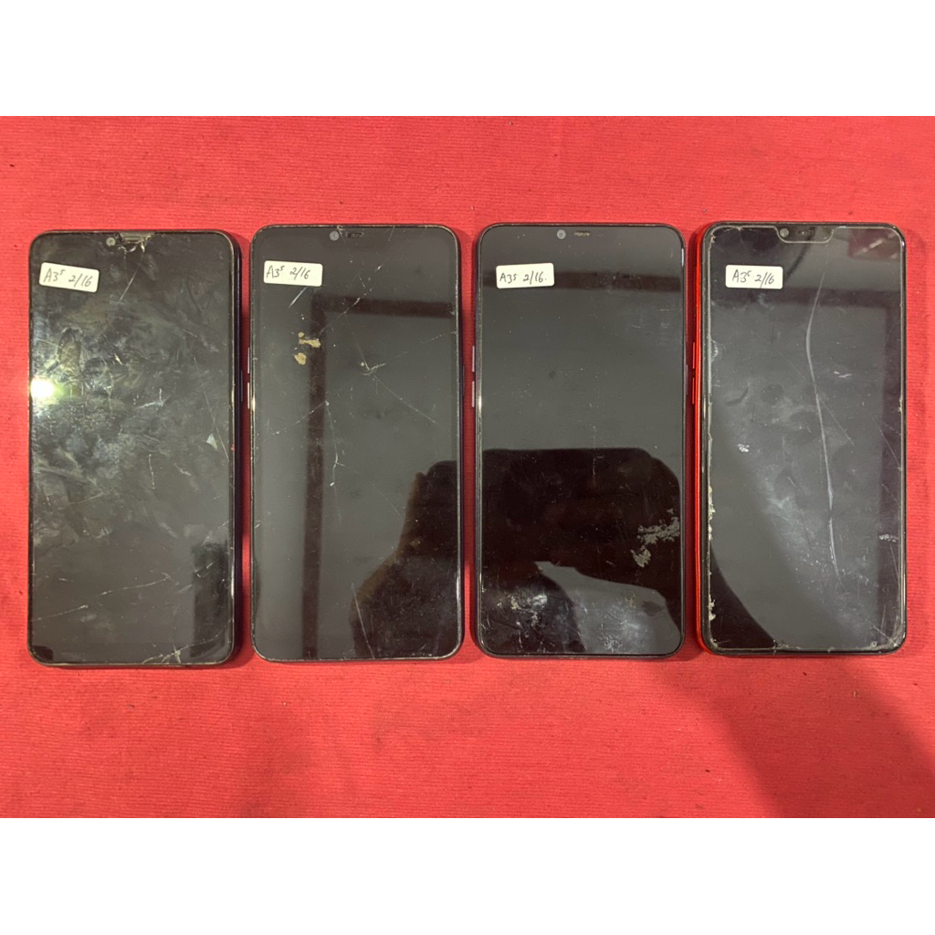 Mesin hp oppo A3s cph 1853 tested no pola 99% normal siap pakai