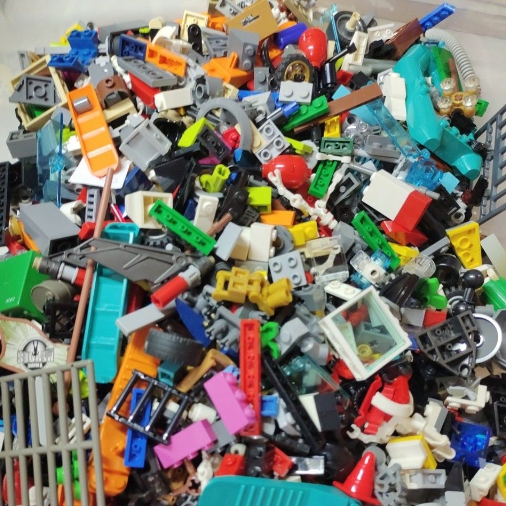 Lego curah mainan Lego kiloan ORI lego