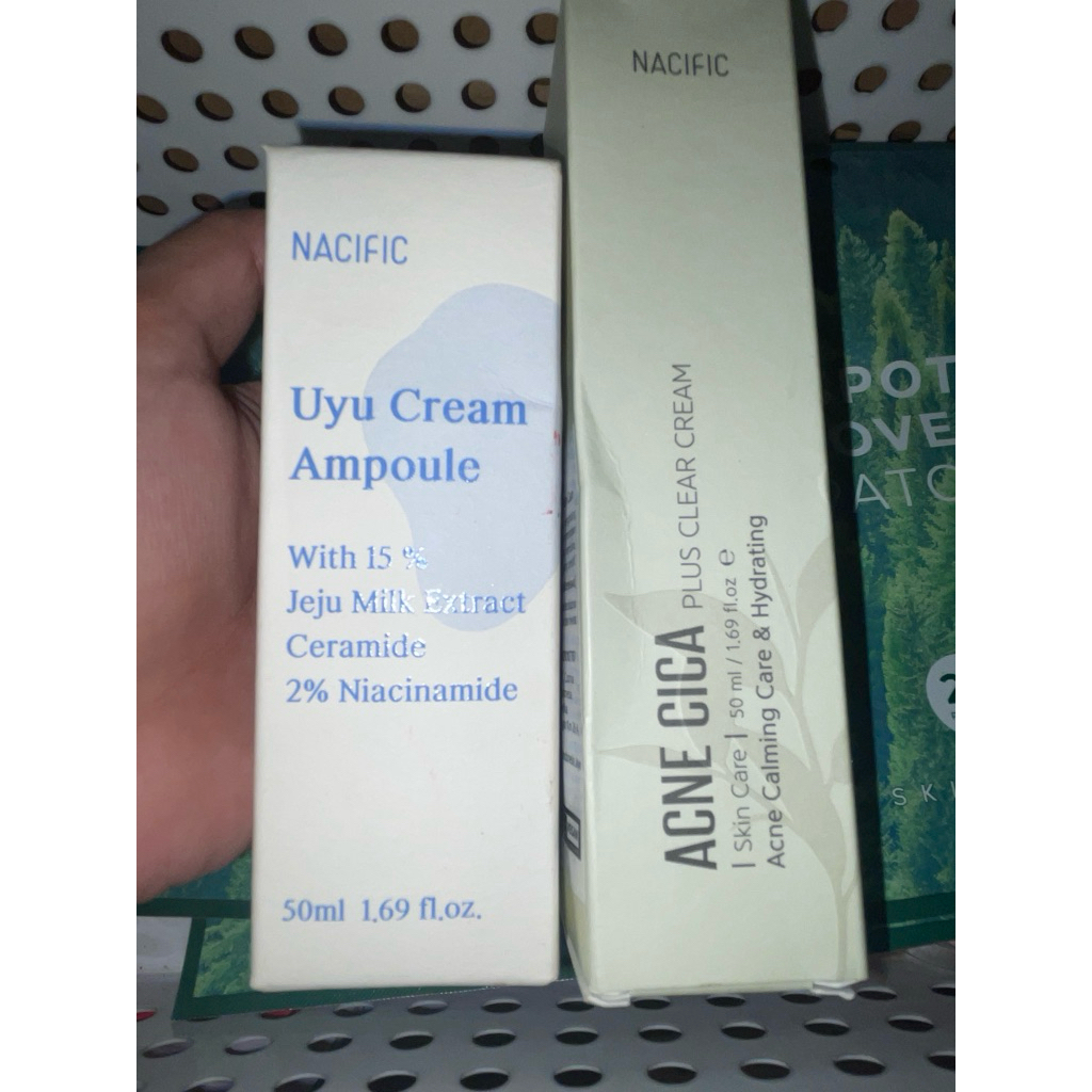 NACIFIC BUNDLE 2 CREAM (EXP MEI 2026) UYU AMPOULE+ACNE CICA