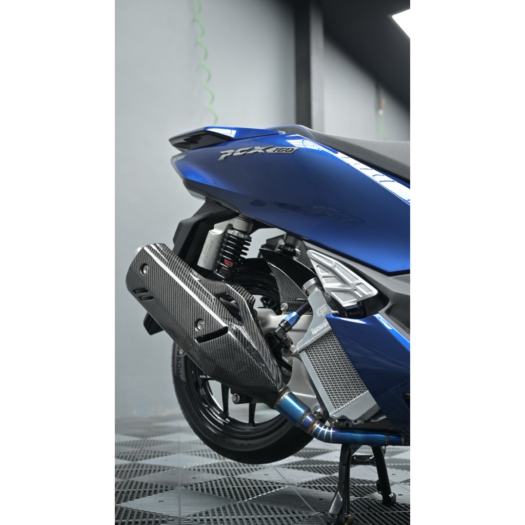 LEHERAN STAINLES PCX160 BLUE MOON.
