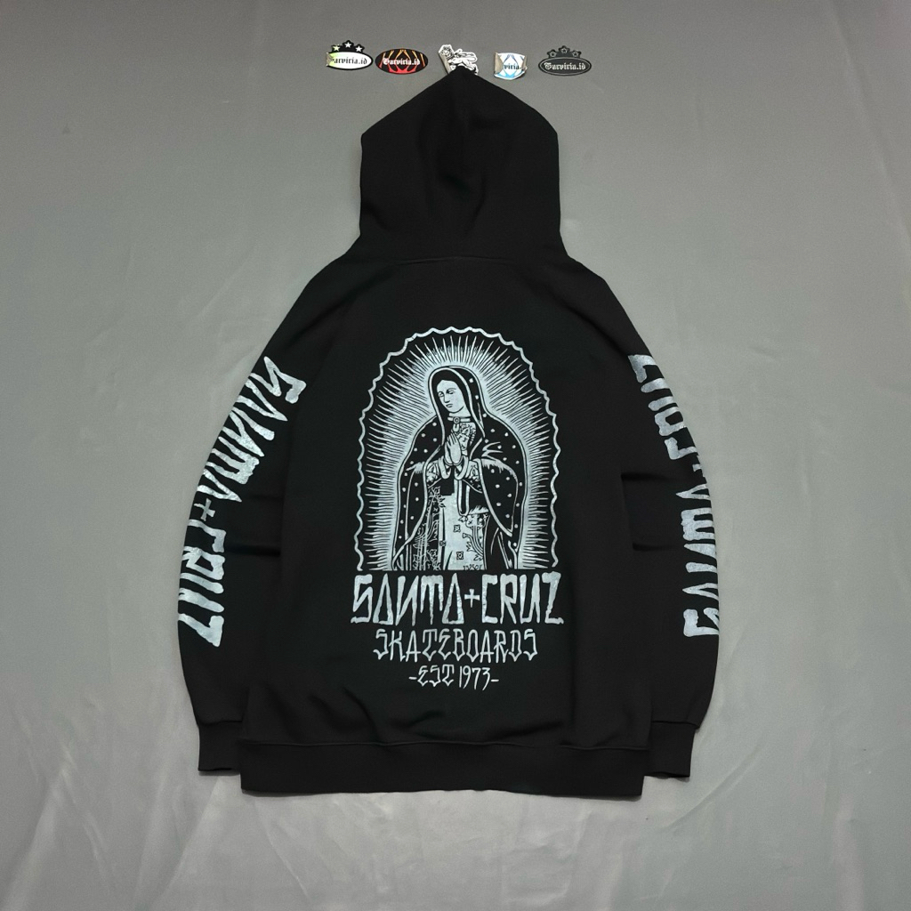 Hoodie Santacruz Bunda maria rare item
