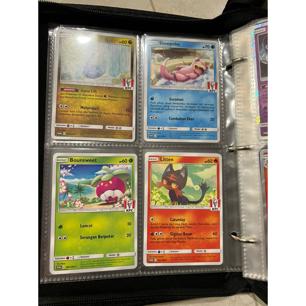 Set kartu pokemon tcg kfc charizard total 6 pcs