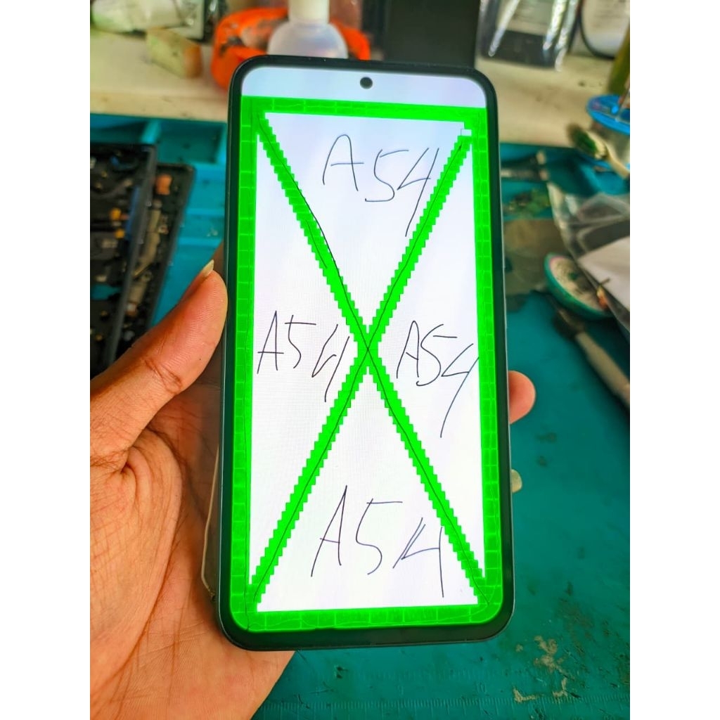 Lcd Samsung A54 5G Oryginal Copotan Plus Frame