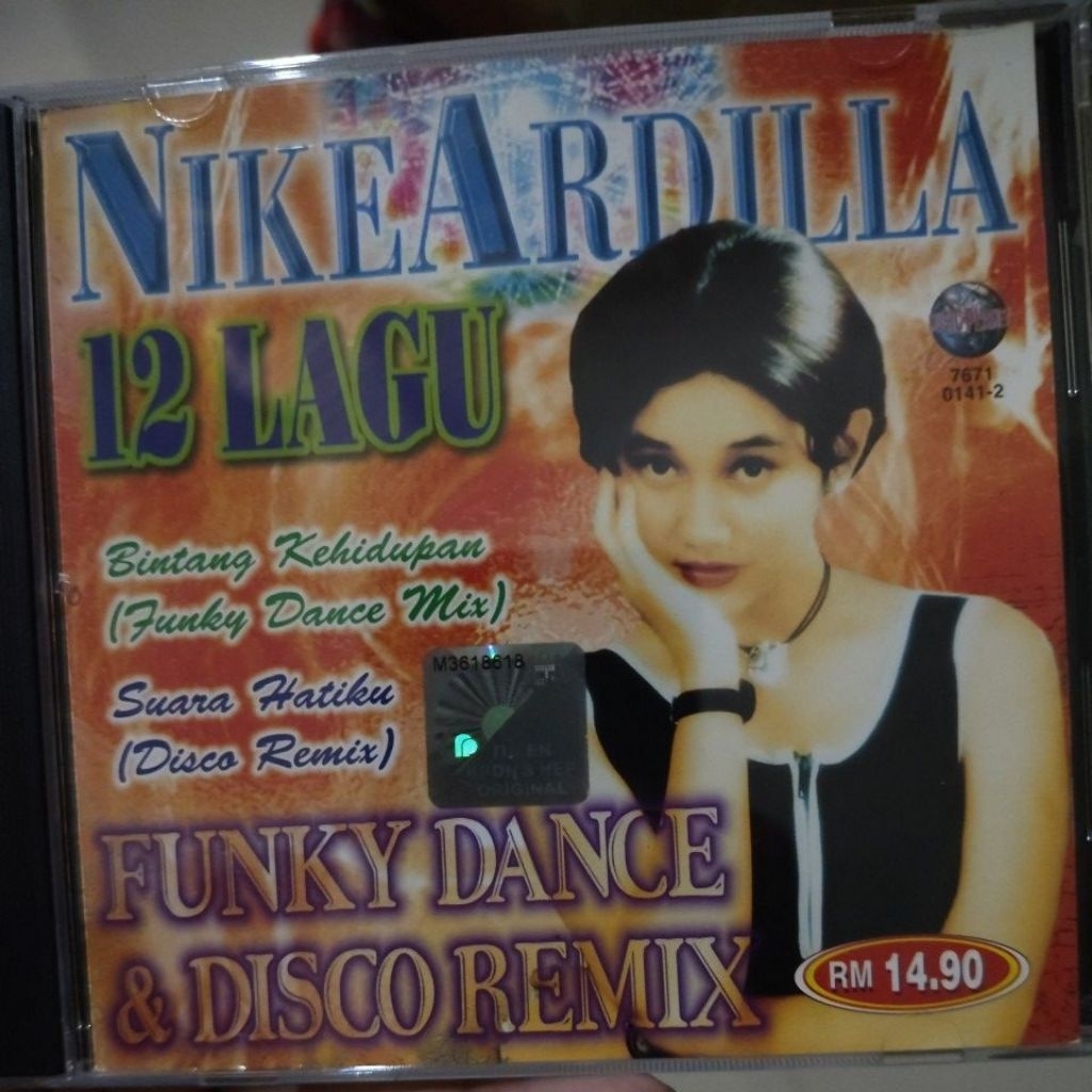 cd import nike ardilla 12 lagu funky dance disco remix