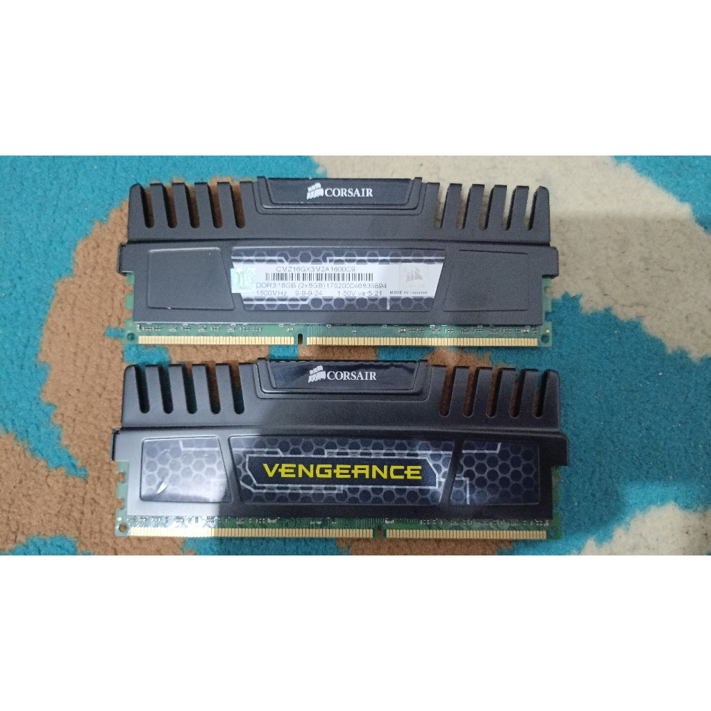 ram ddr3 16gb 2x8  kit corsair vengeance