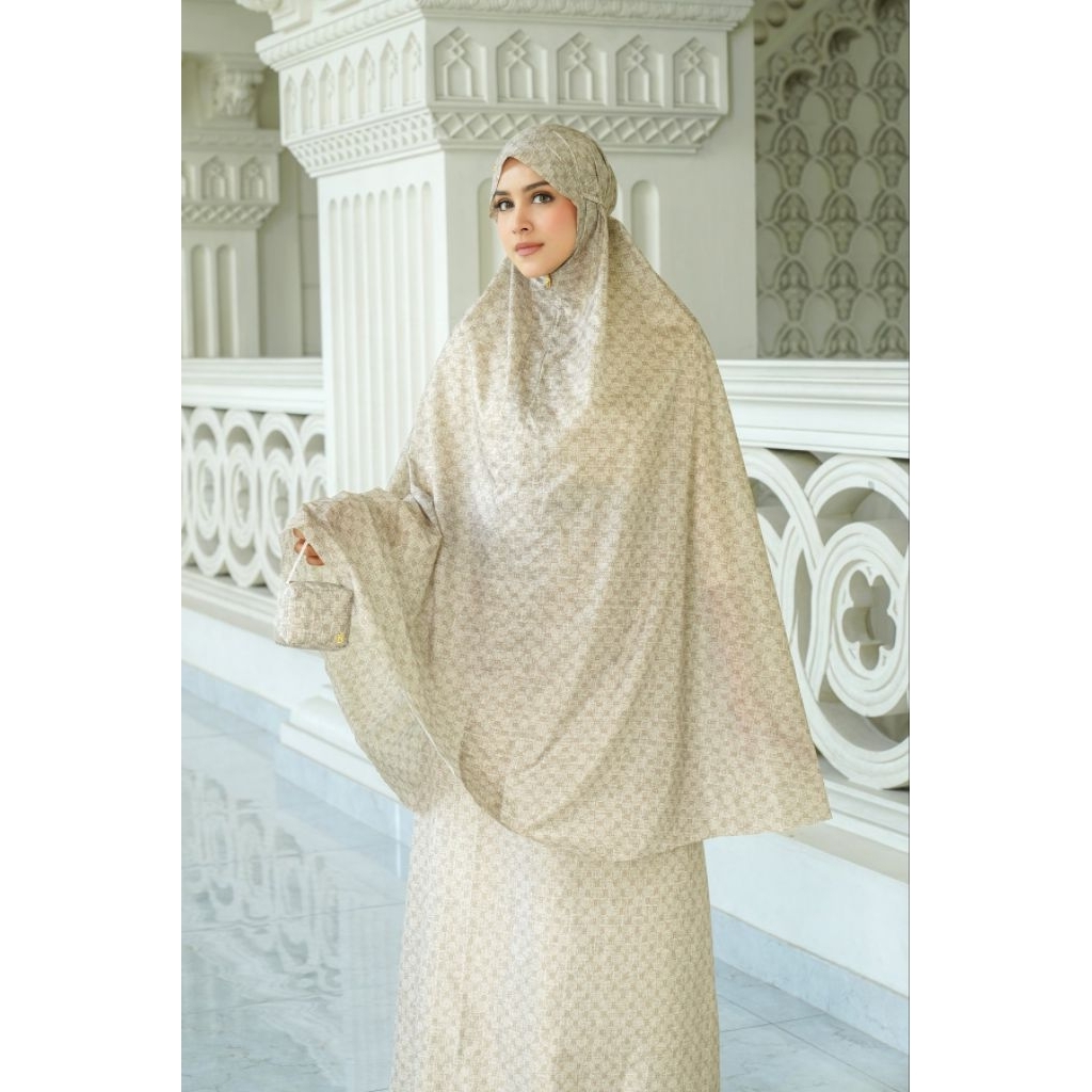 ButtonScarves - Monogram Mini Capsule Prayer Robe - Khaki  ( PL )