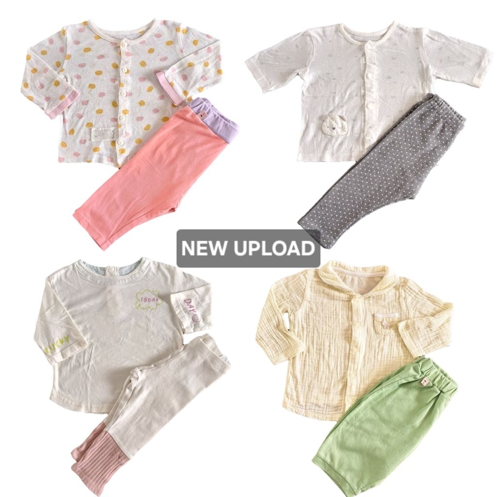 PL Setelan Bayi  dan NB Calmet/Fully/Ido/Minkmui/absorba/moimoln/ettoi