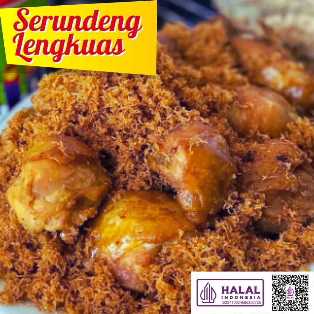 100gr Serundeng Lengkuas Kresss/ Serundeng Laos Nikmat/ Serundeng Gurih/ Serundeng Ayam Goreng/ Seru