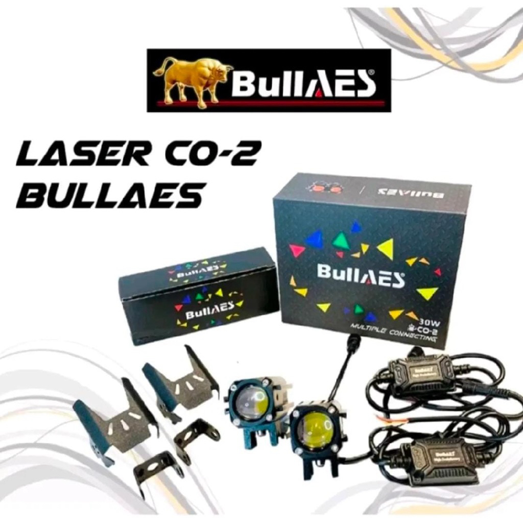 Lampu Tembak Laser CO-2 Bullaes Multiple Connecting 30 Watt