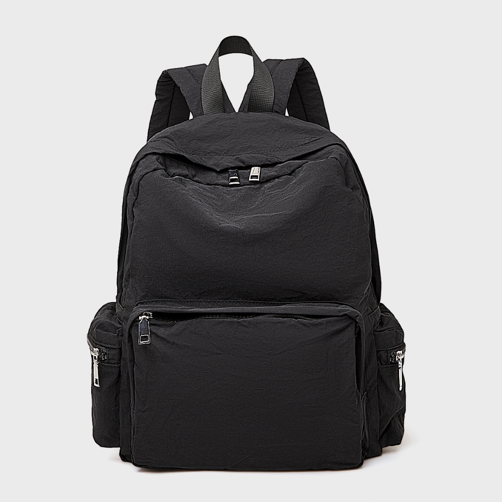 FOXER Tas Ransel Wanita Kapasitas Besar Tas Ransel Sederhana Tas Ransel Kain Lembut