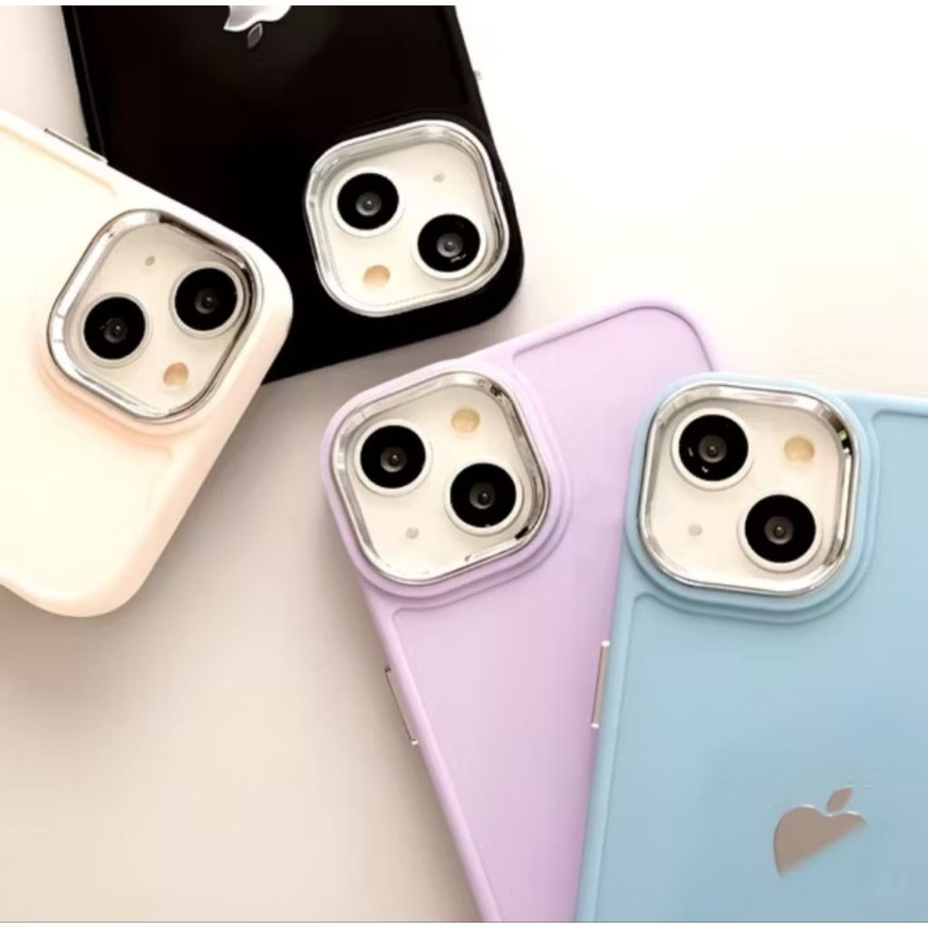 Softcase Silikon Motif Silver Logo Case IPHONE IP 6S+ 7+ 8+ X XS 6S PLUS 7PLUS 8PLUS