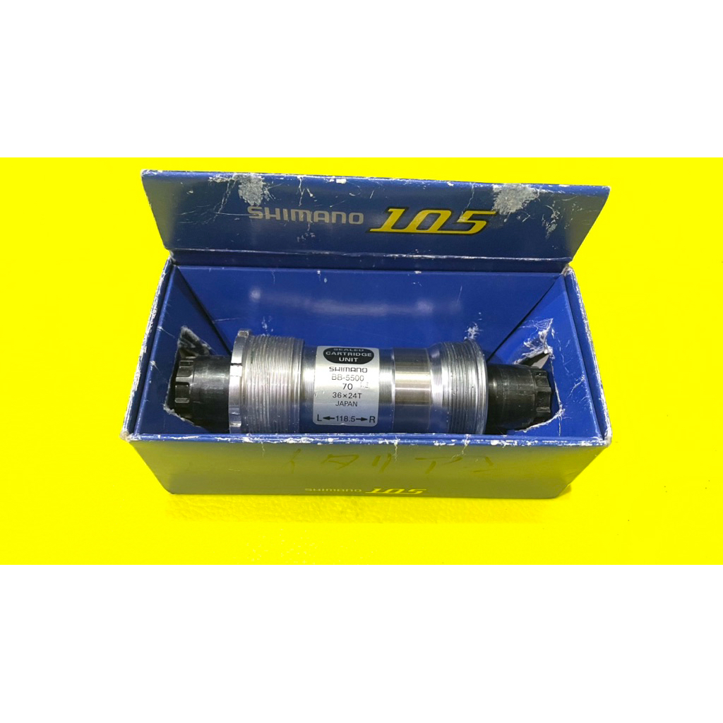 BB Bottom Bracket Shimano Ultegra BB 5500 Octalink HT1 Italian Italy ITA Thread Drat 118mm
