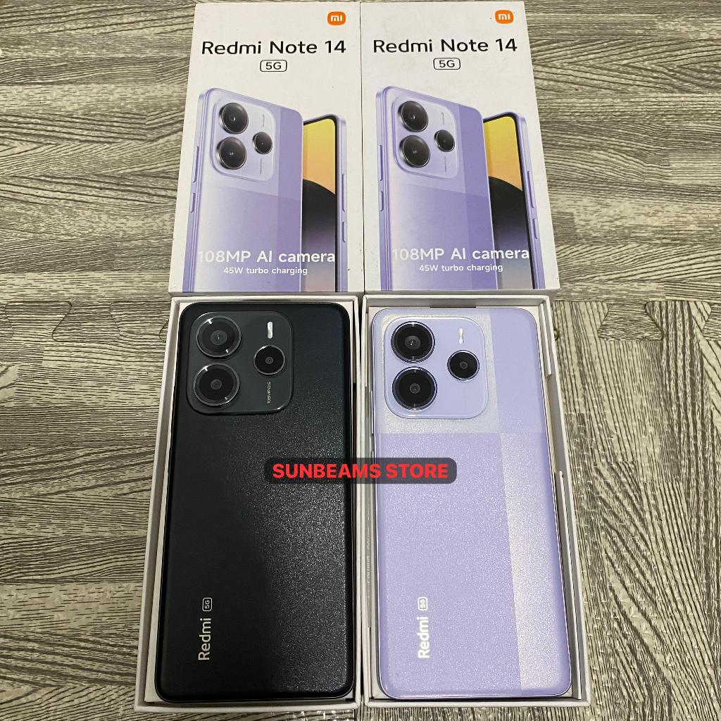 REDMI NOTE 14 5G 8/256 12/512 SECOND FULLSET BEKAS RESMI