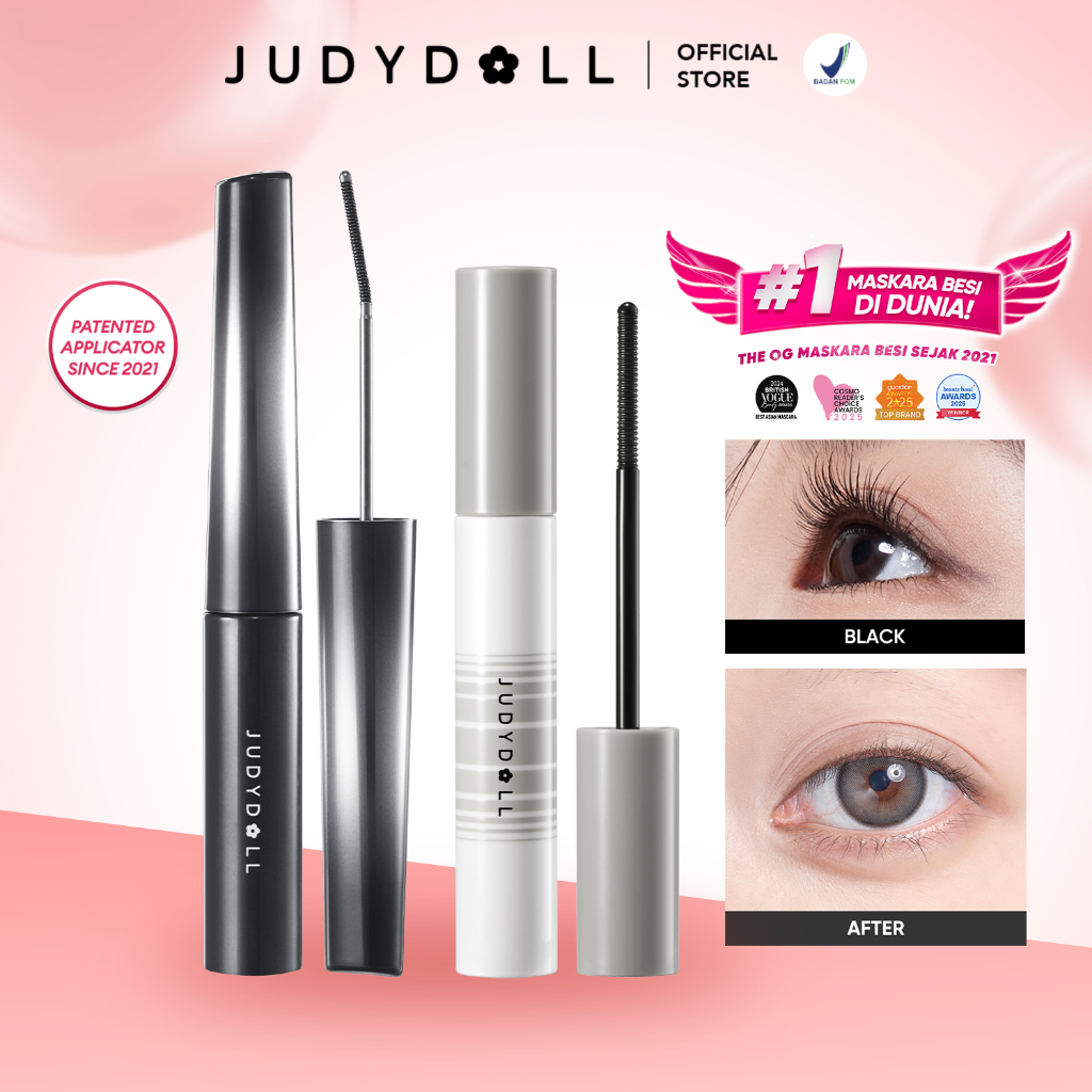 (BUNDLE) Judydoll Fine Curling Mascara + Mascara Remover