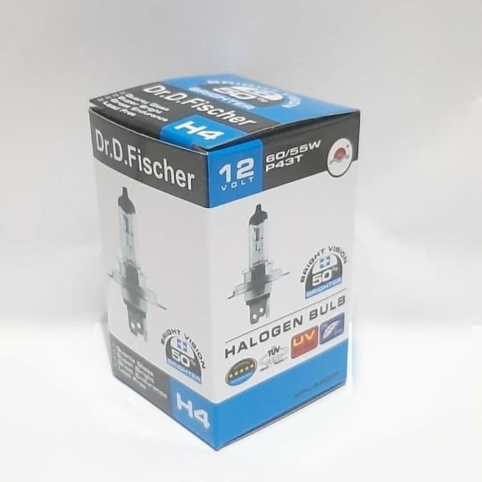 Lampu Halogen H4 Dr D.Fischer 12V 35W