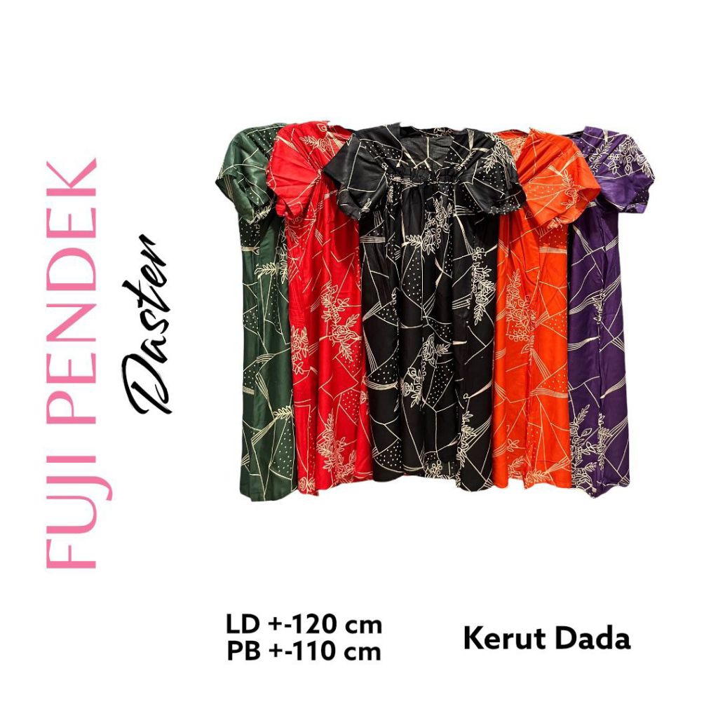 DASTER FUJI PENDEK KERUT DADA