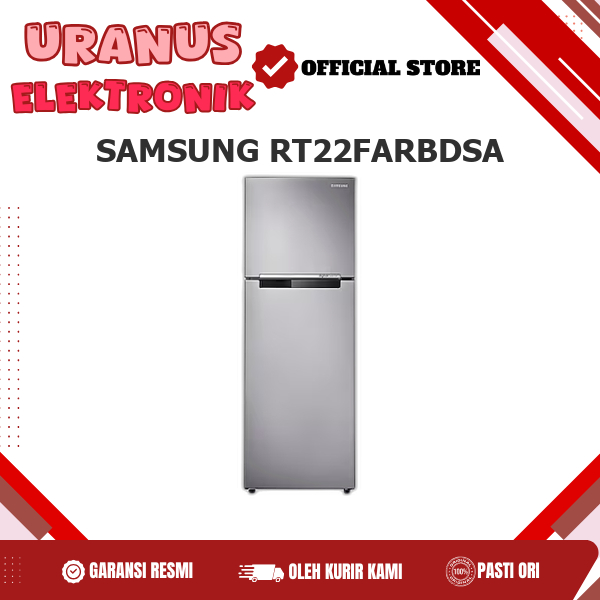 SAMSUNG RT22FARBDSA KULKAS 2 PINTU SIDE BY SIDE SMART INVERTER 234L RT22FARBDSA RT22FARBDSA