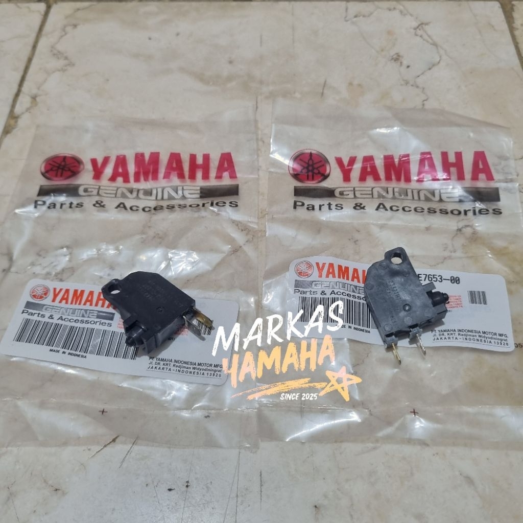 Switch rem nmax original yamaha switch handle nmax swit rem swith rem nmax old front stop switch 2DP