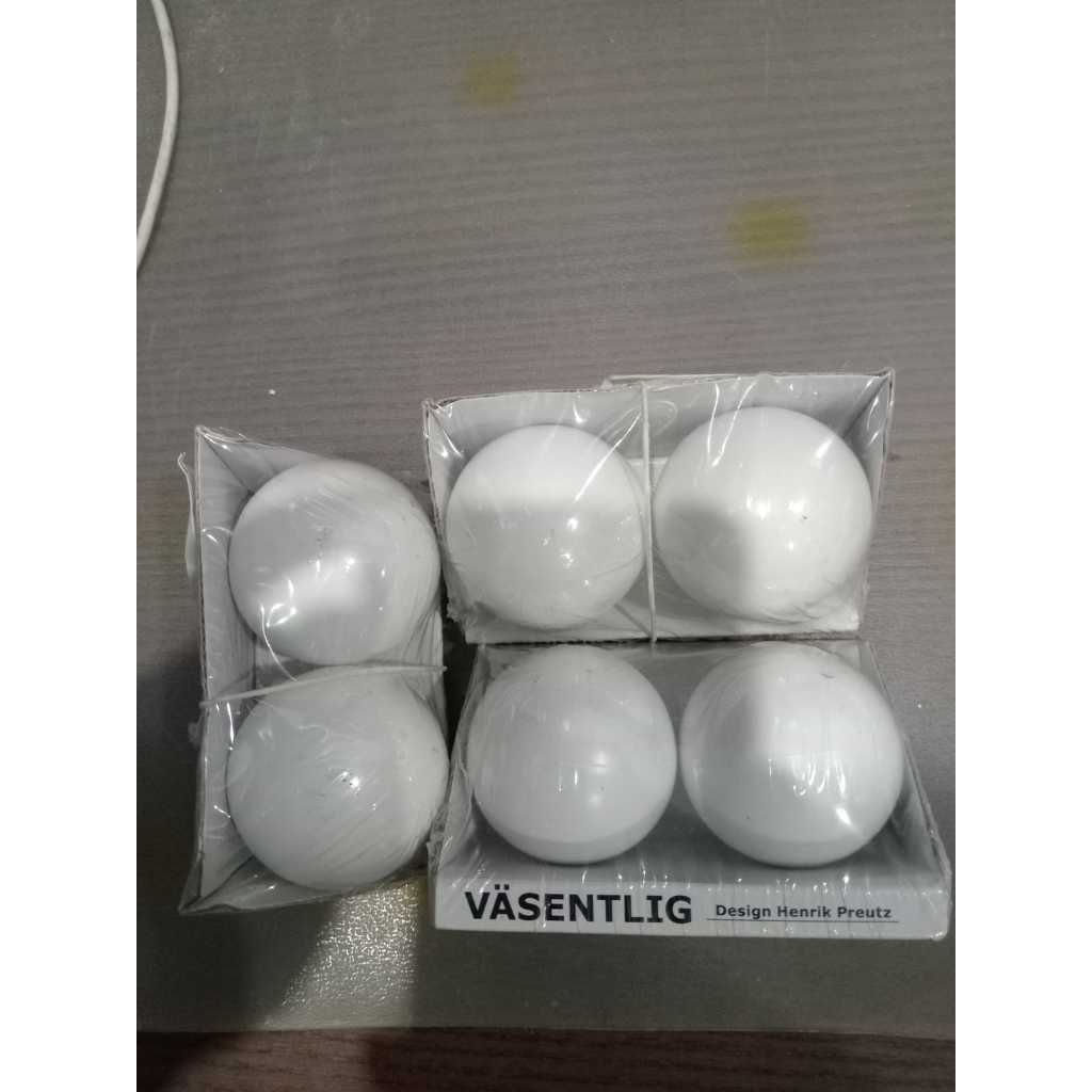Vasentlig Ikea Finial 1 Pasang Tutup Batang Gorden