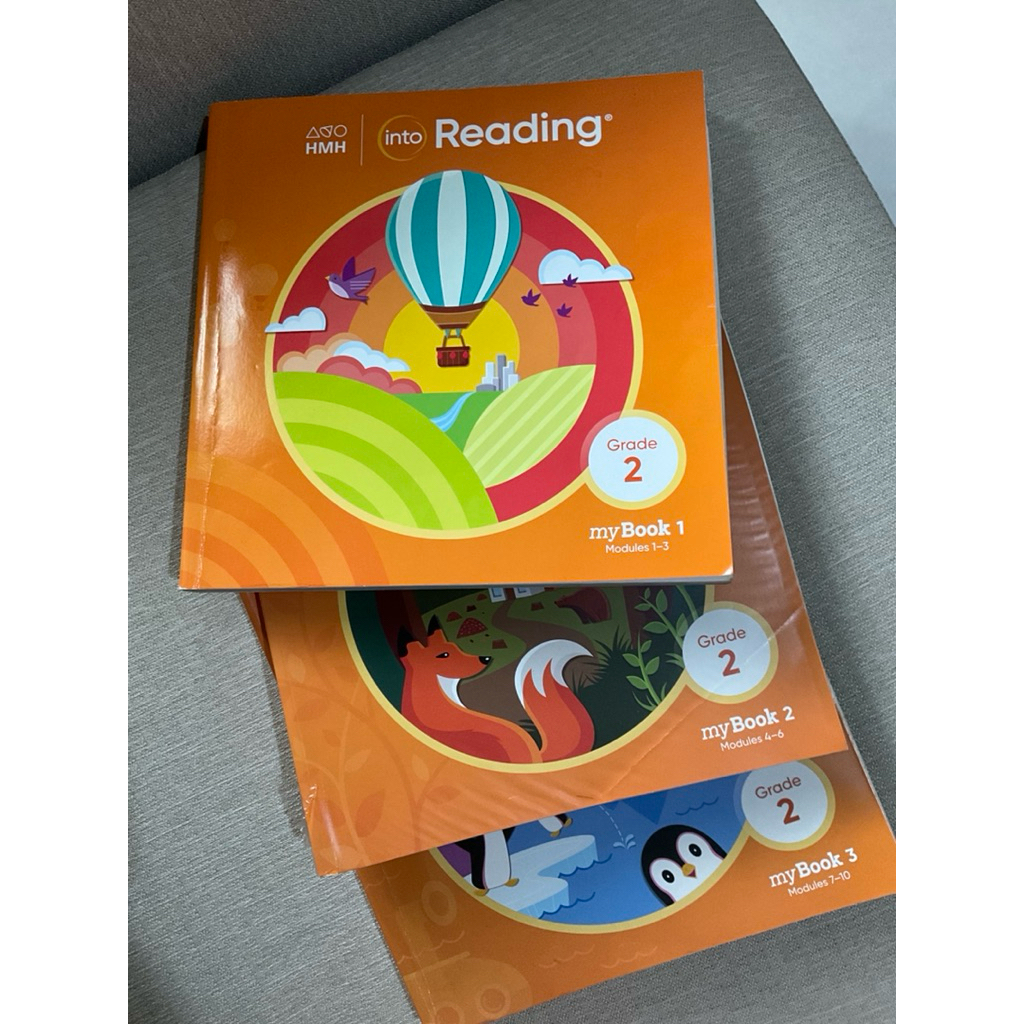 Preloved HMH into Reading Grade 2 My book 1, 2, 3